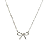 Borisa Bow Ribbon Necklace